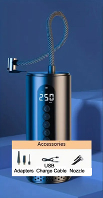golf push cart Tire Inflator